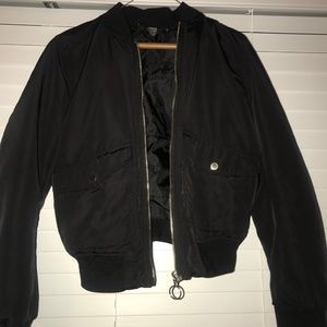 black puffer bomber.